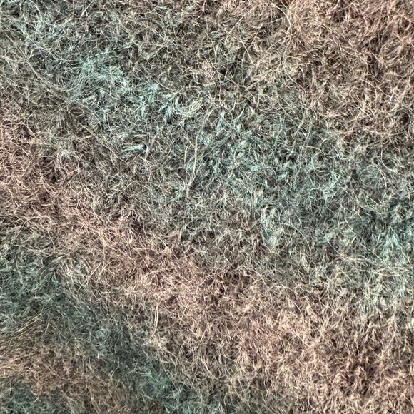 Vintage Paul et Duffier Wool Mohair Knit Cropped Turtleneck Sweater Size Small - Picture 9 of 15